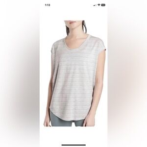 Athleta Striped Cloudlight Stratus T - large tall